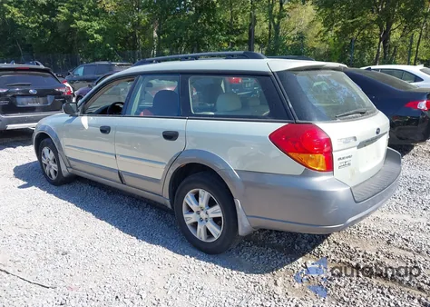 2005 Subaru Outback 2.5I z USA, uszkodzony, nr VIN 4S4BP61C557383718